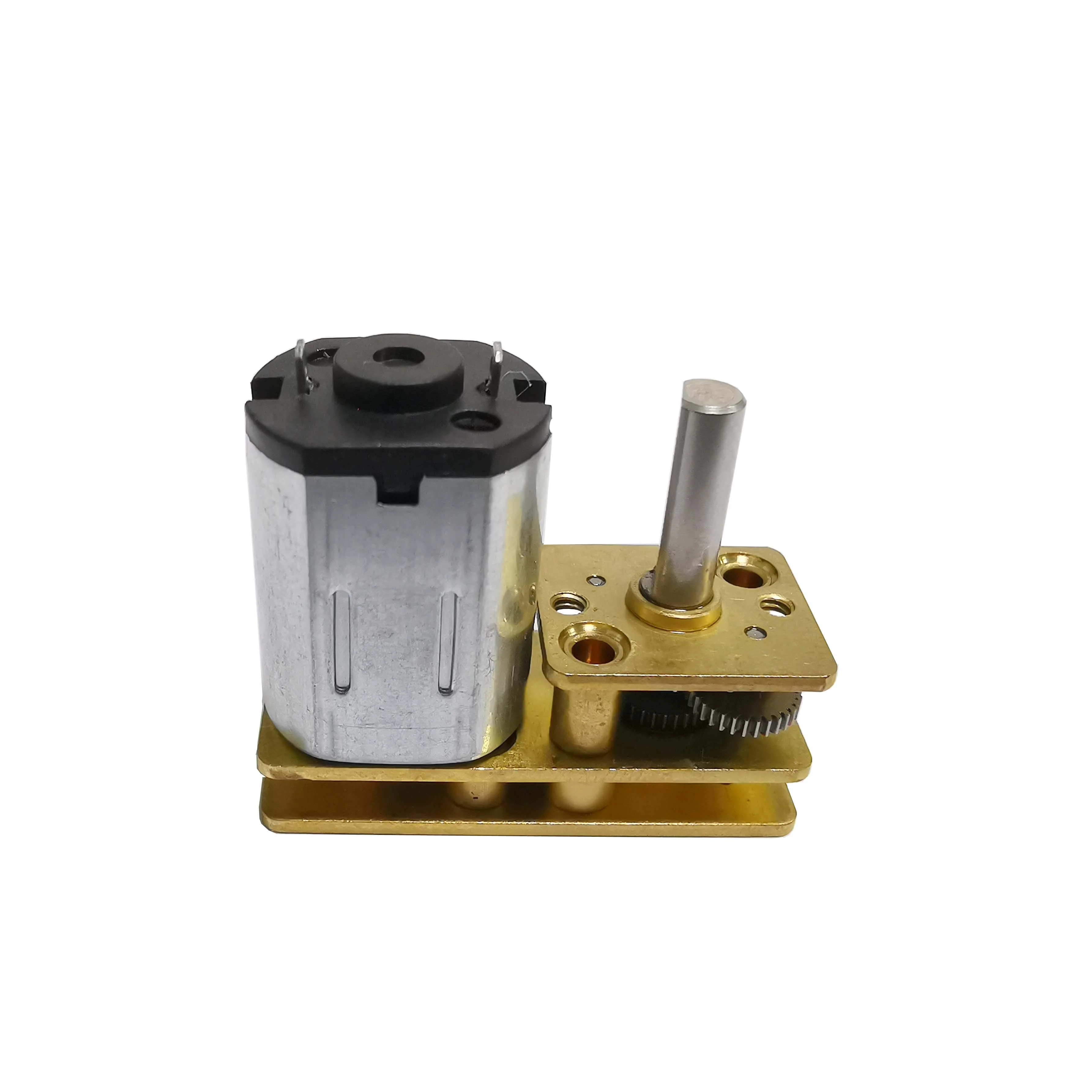 N20 12V DC 200 RPM high torque 10x24mm reversed gearbox mini electric reduction geared motor with 10mm output shaft