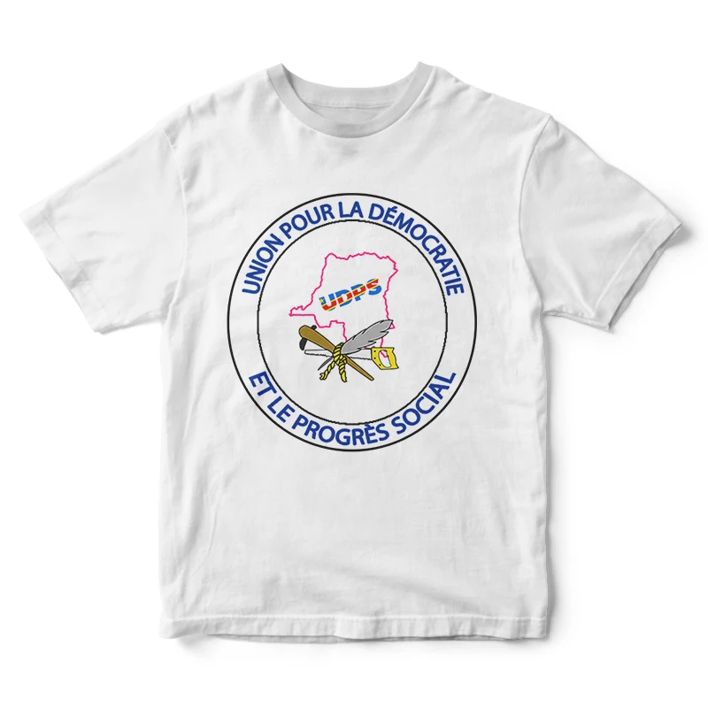 Factory Custom Congo General Election Campaign Promotional Items Sublimation Digital Printing T Shirt