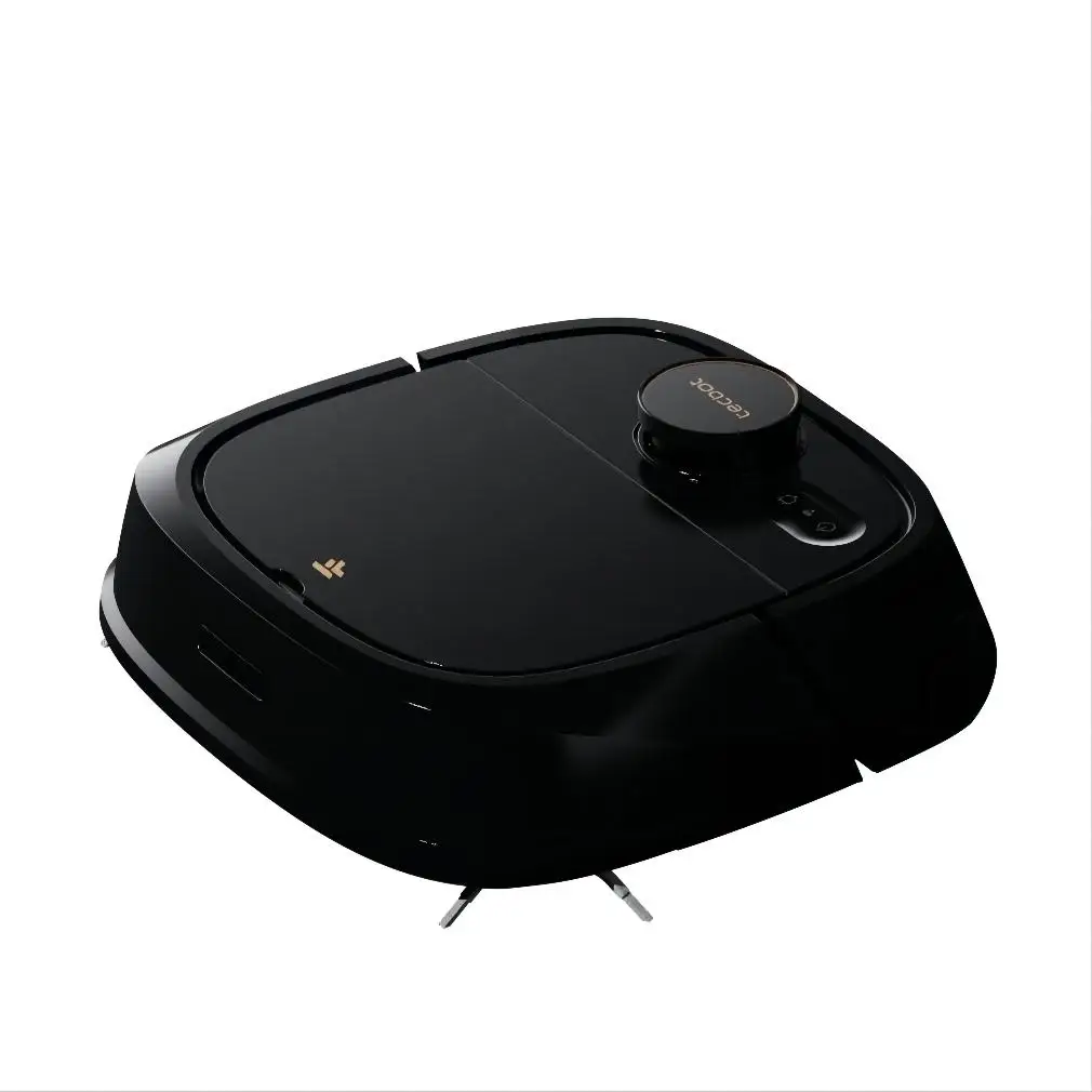 TECBOT M1 Hot sale  0.4L water tank mopping floor auto robotic wet and dry robot vacuum cleaner mop self-rinsing mop robot