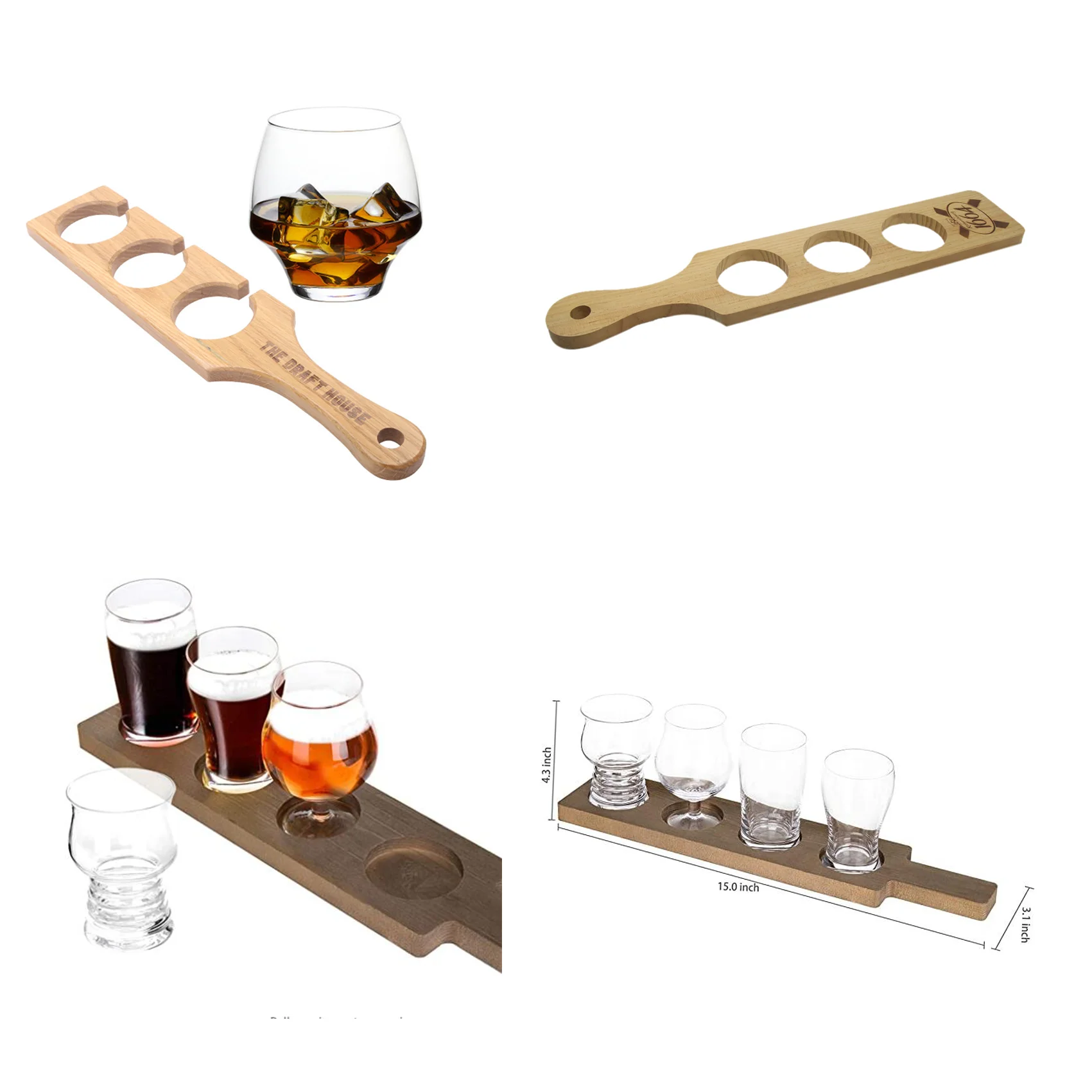 Factory Custom Beer Pad Disposable Advertising Cardboard Absorbent Paper Coaster for Drinks