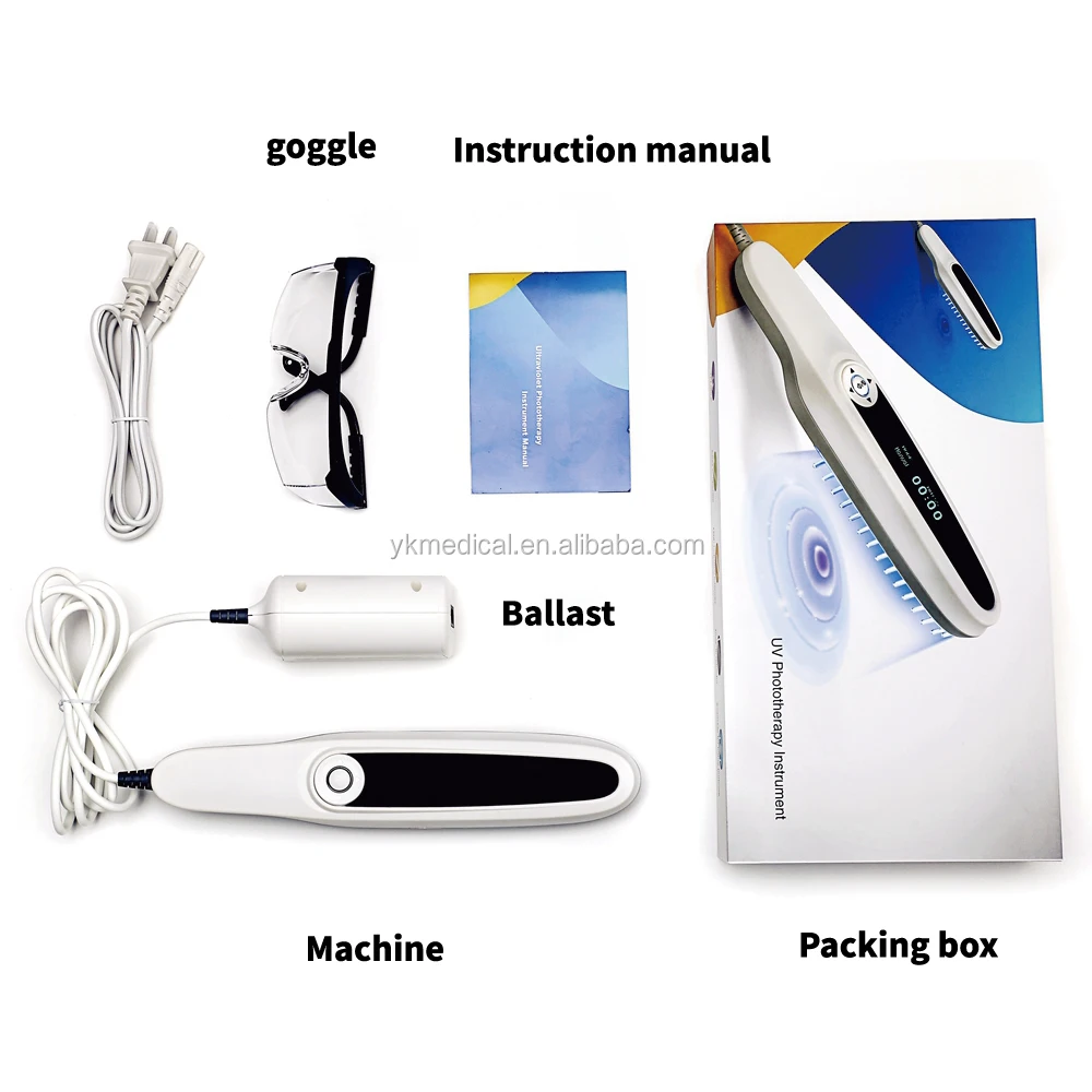 Physical Therapy Wholesale uvb lamp handhold 311nm uvb light therapy psoriasis