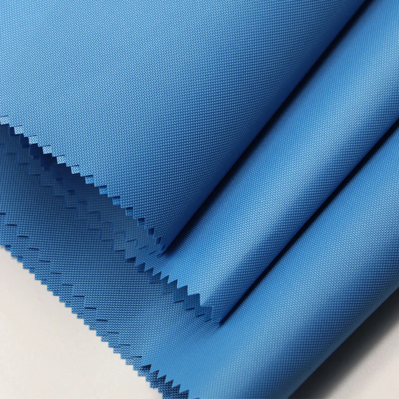 Polyester fabric PU coated 100%  polyester oxford fabric
