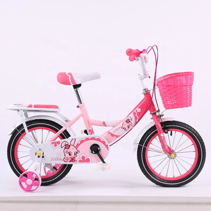 Hot selling kid bike 12 inch girls kids bike / bikes for kids with basket and training wheels (toys bike for kids)/ kids bike