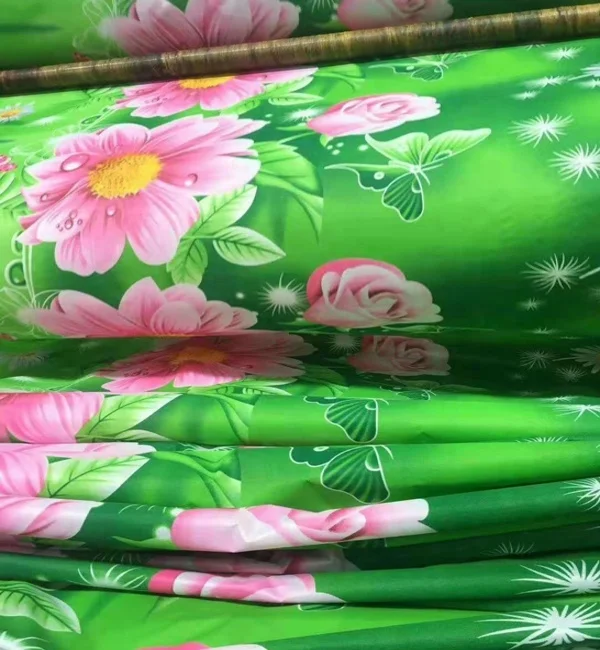 wholesale woven fabric different kinds of fabrics with pictures printing for bedding