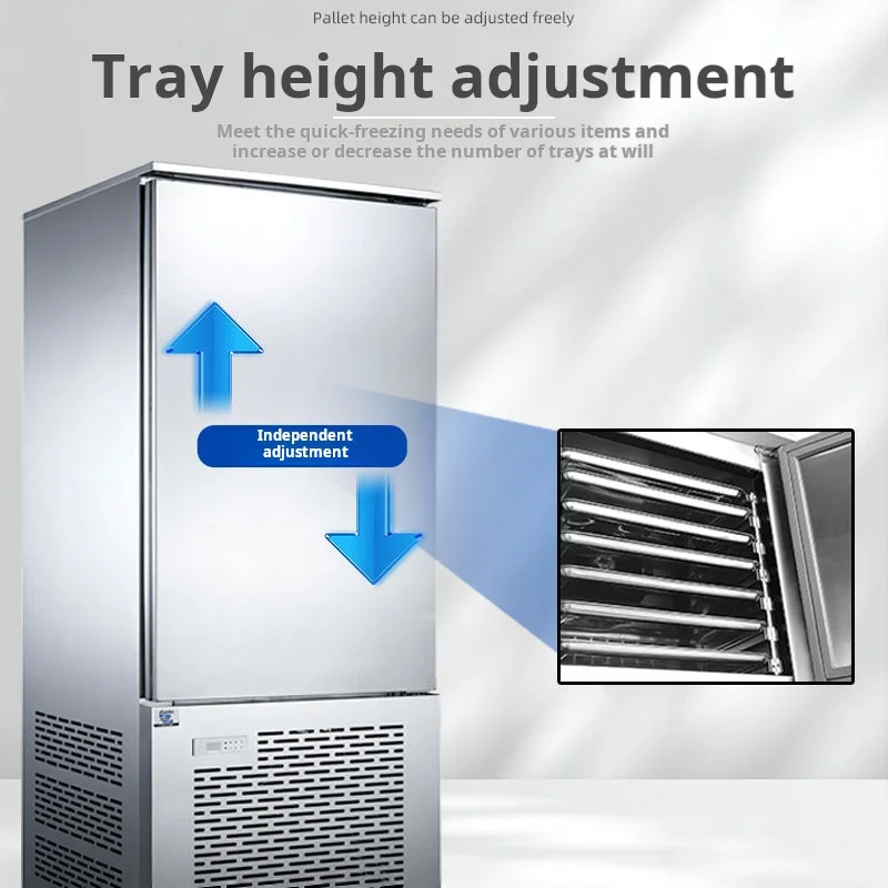 Seafood Steamed Buns Dumplings Sea Cucumber Low Temperature Cabinet Commercial Frozen Fast Frozen Refrigerator Freezer