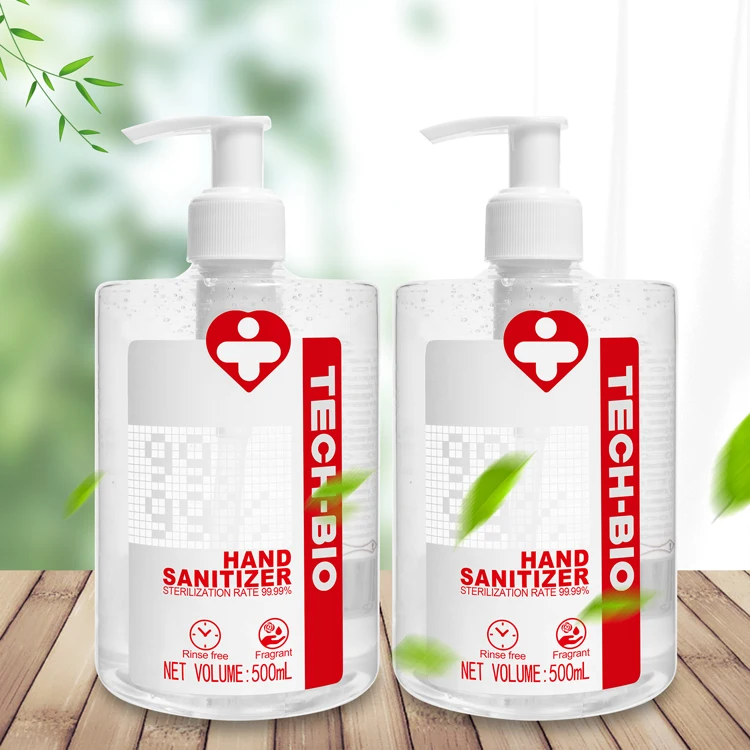 TECH-BIO Advanced Hand Sanitizer Gelhospital grade disinfectant medical grade alcohol food grade isopropyl alcohol 99%