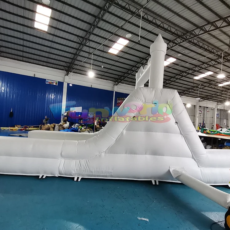 Inflatable Trampoline Party Game Obstacle Course Jumping Bouncy Houses Bounce House Jumper Castle Water Slide for Kids