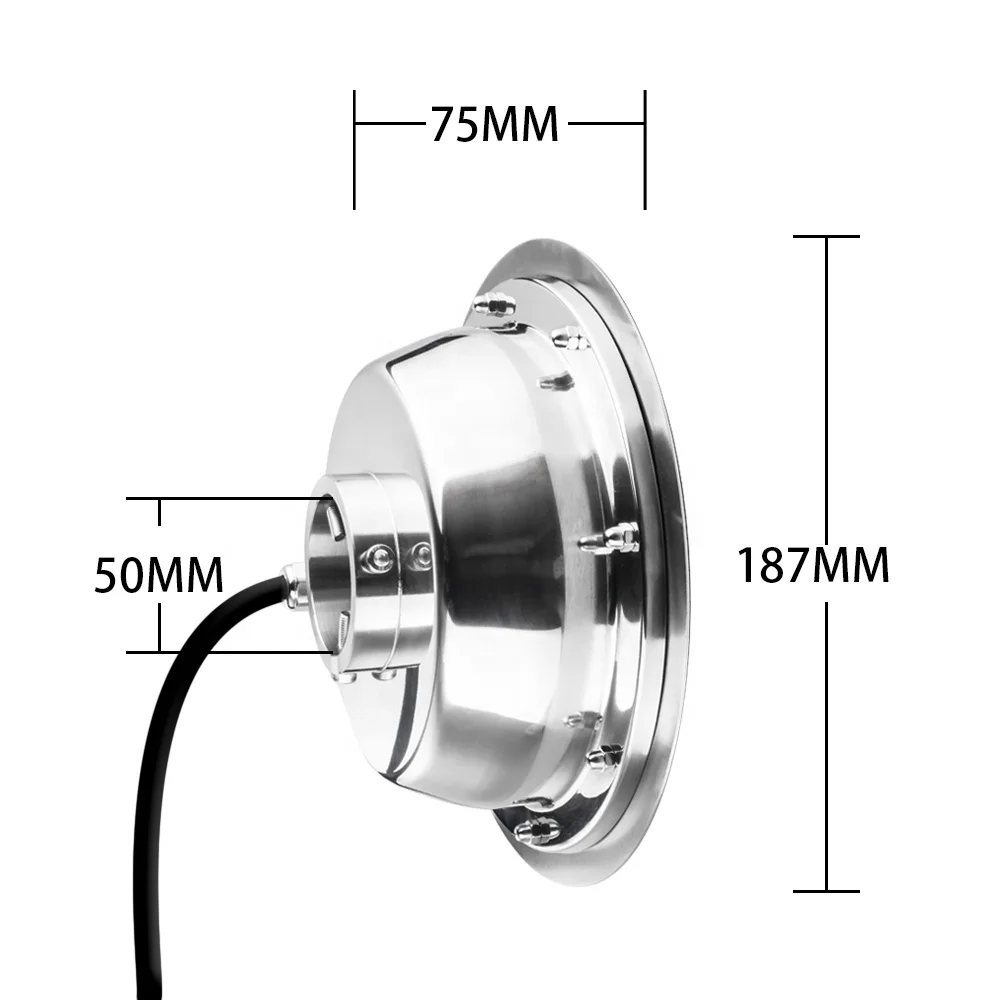 HOT SALES High Power Outdoor 24W LED RGB DMX Garden Fountain Lights