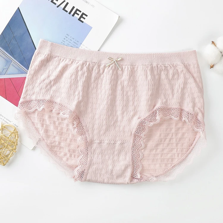 Лидер продаж Amazon, женское нижнее белье большого размера, дышащее нижнее белье, женские бесшовные трусики для женщин