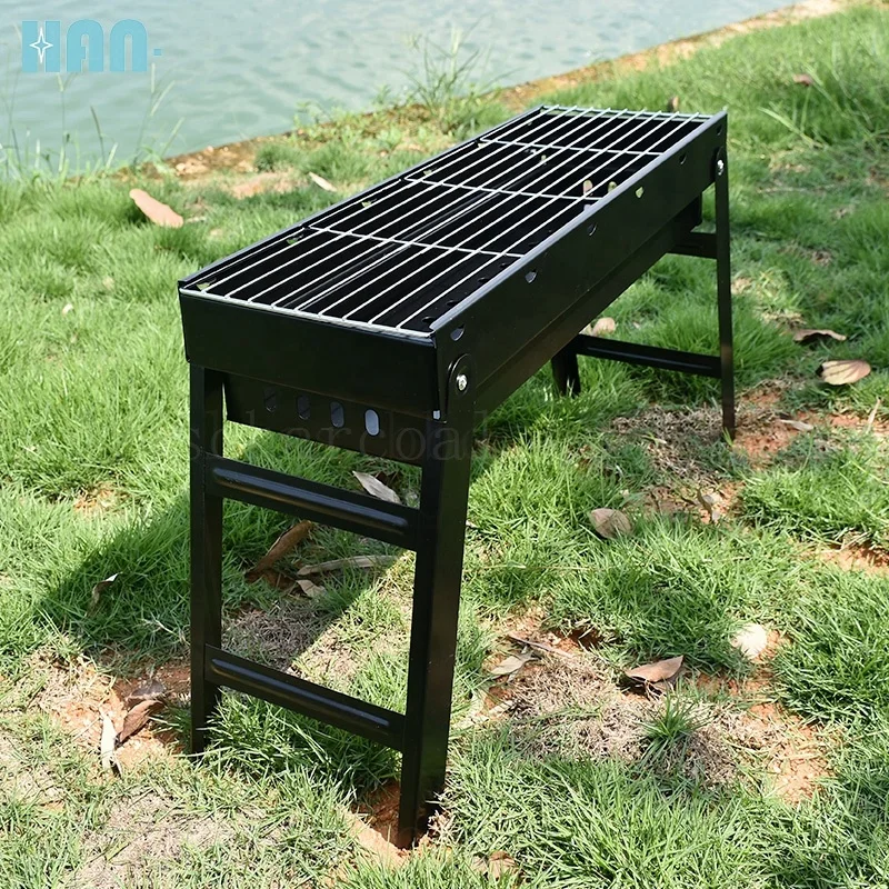 New Charcoal Camping Barbecue Portable Outdoor Rotisserie Korean Table Folding Grill Bbq On Sale