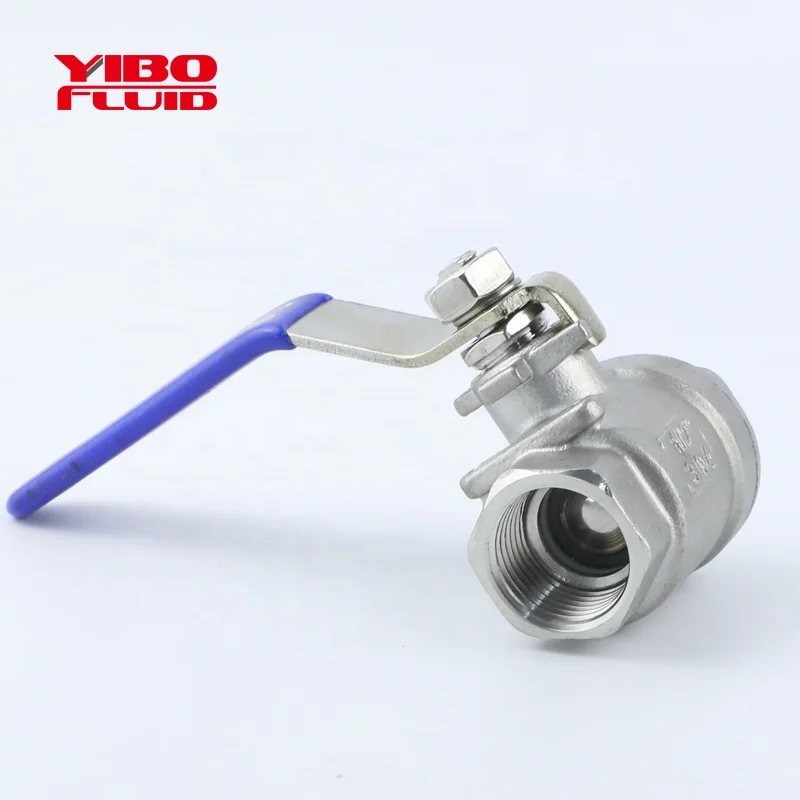  CF8M/SS304 1000WOG гидравлический SS BST/NPT резьбовой запираемый 2 шт. шаровой клапан из нержавеющей стали