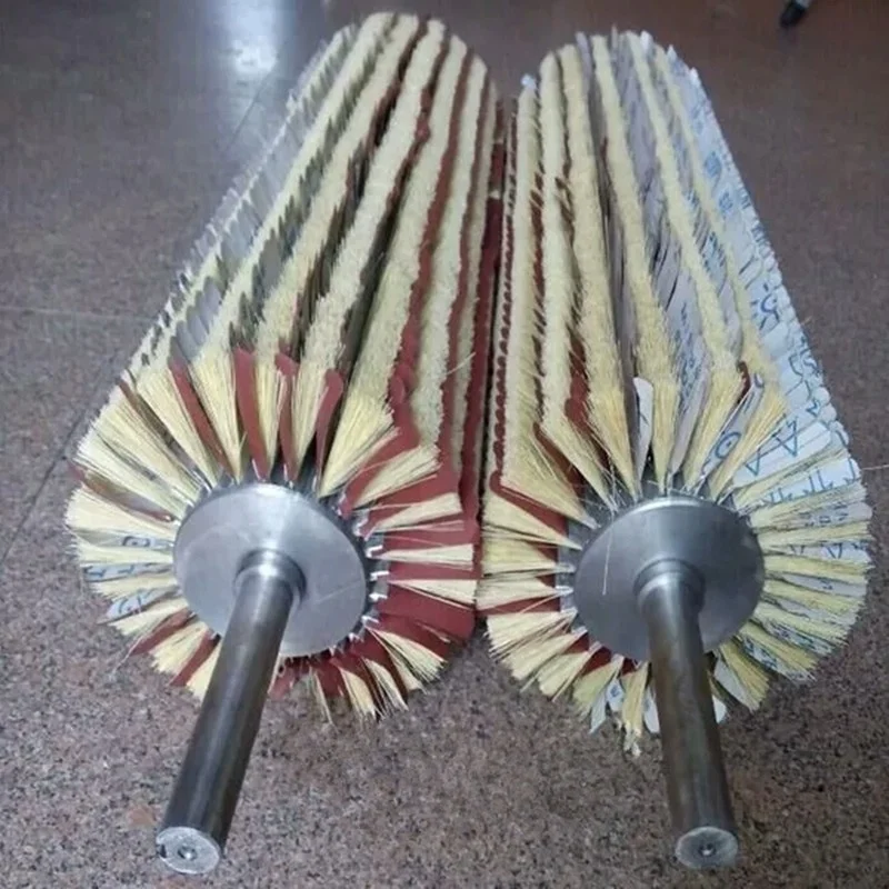 Hot  sale Tampico pure natural sisal fiber sand[aper strip combination roller brushes