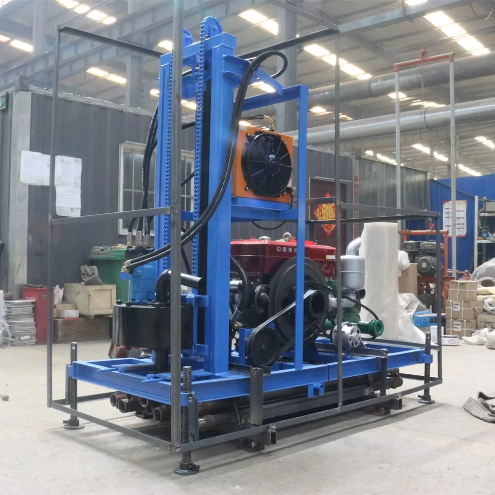 China Manufacturer Factory Price well rig water dth drilling machine