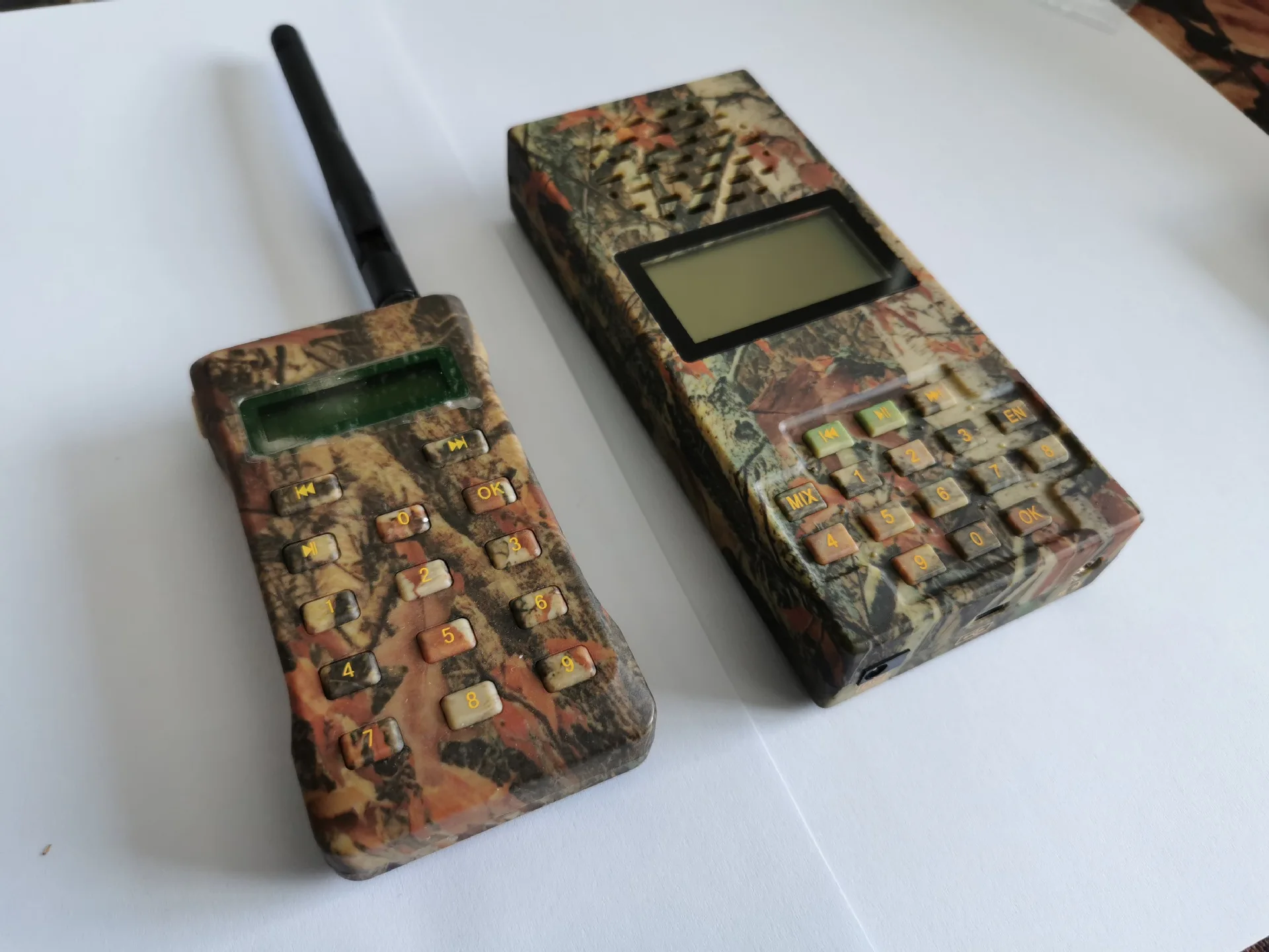 Outdoor Camouflage Color Hunting Bird Caller MP3 With Remote Control Built-in 150 Bird Voices Predator Sound Caller