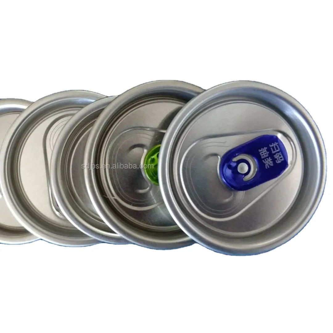 Wholesale 202# B64 SOT CDL EOE easy open end lid for aluminum can plastic beverage cans
