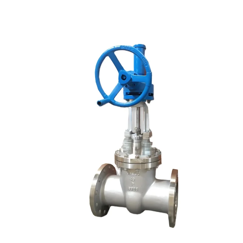 ANSI 150LB Rising Stem Stainless Steel 304 CF8 Handwheel Flange Metal Seated Gate Valve for water oil gas chemical