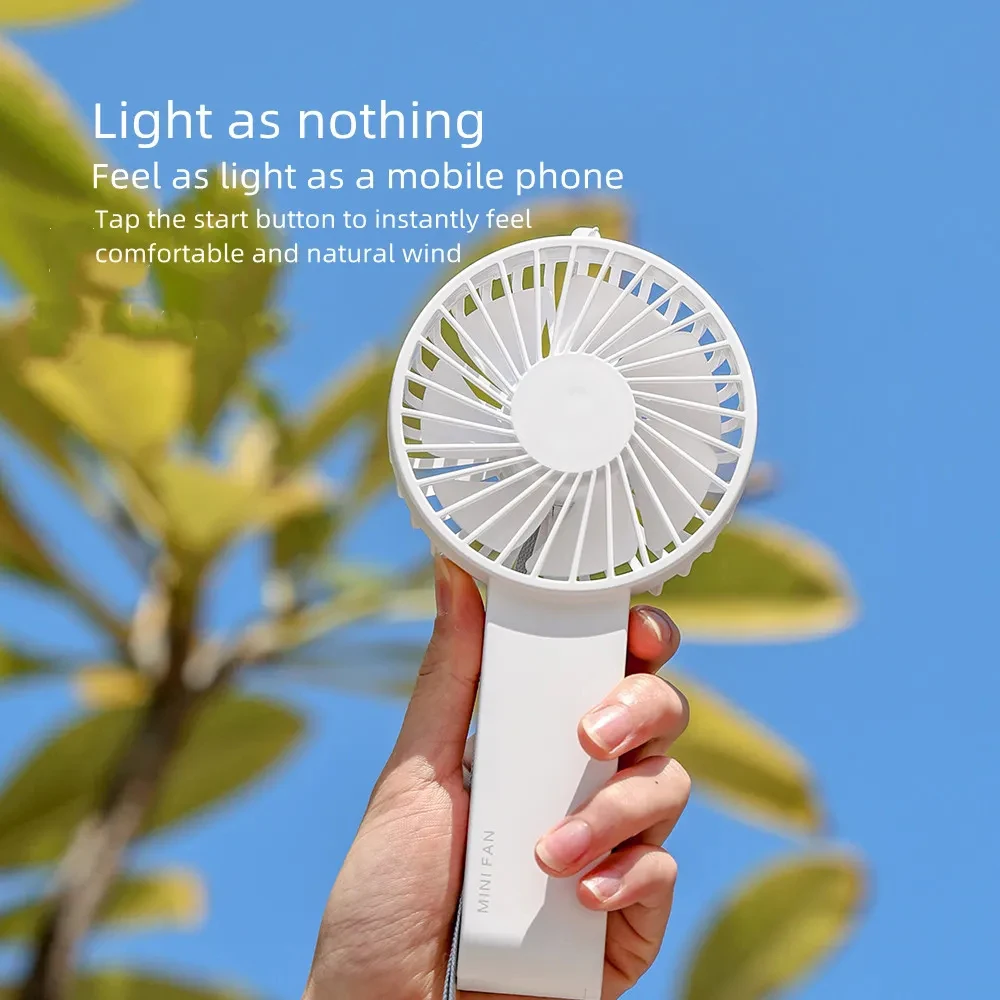 Wholesale Portable Desk Mini Handheld Fan Custom Logo Rechargeable Mini Fan Summer Gift Set Mini Ventilateur
