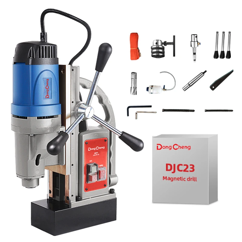 Dongcheng Hign Precision Efficiency Portable 23mm Magnetic Drill Machine