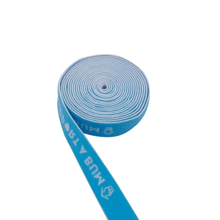 Производитель оптовая продажа 35 мм полиэстер переработанный жаккард лямки с пользовательским логотипом