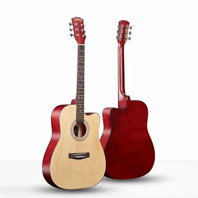 Wholesale Price 31inch Custom Acoustic Electric Guitar OEM Guitar China Factory 40 inch guitar