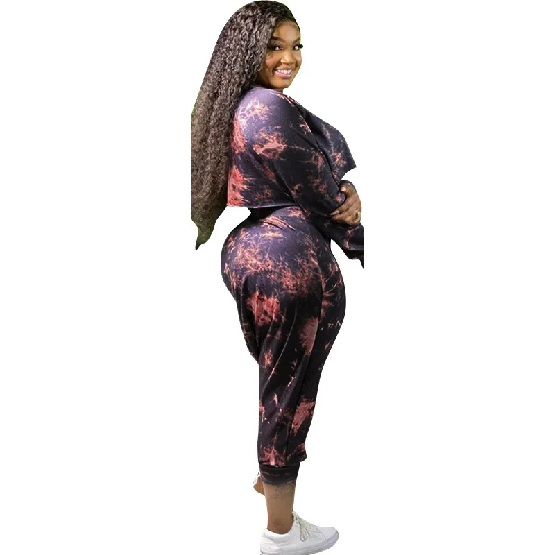 Two Tone Piece Set for Women Tracksuit Tie Mens 100% Cotton Thick Teddy Bear Tailgate T Shirts And Tye Dye Hoodies