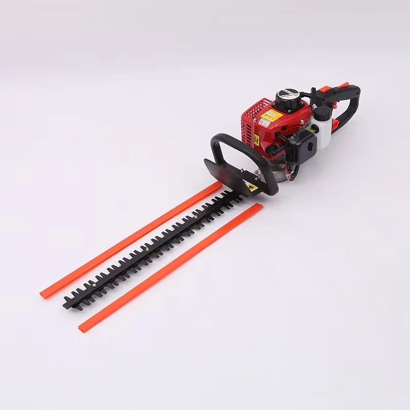 25.6cc Powerful Gasoline Brush Cutter Grass Cutter Hedge Trimmer 0.7KW 7500RPM For  Shrubs
