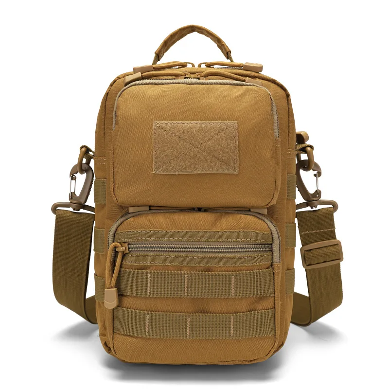 1201 Custom Wholesale Fashion New 800D Oxford Camouflage Tactical Men Nylon Mini Small Single Crossbody Messenger Bag