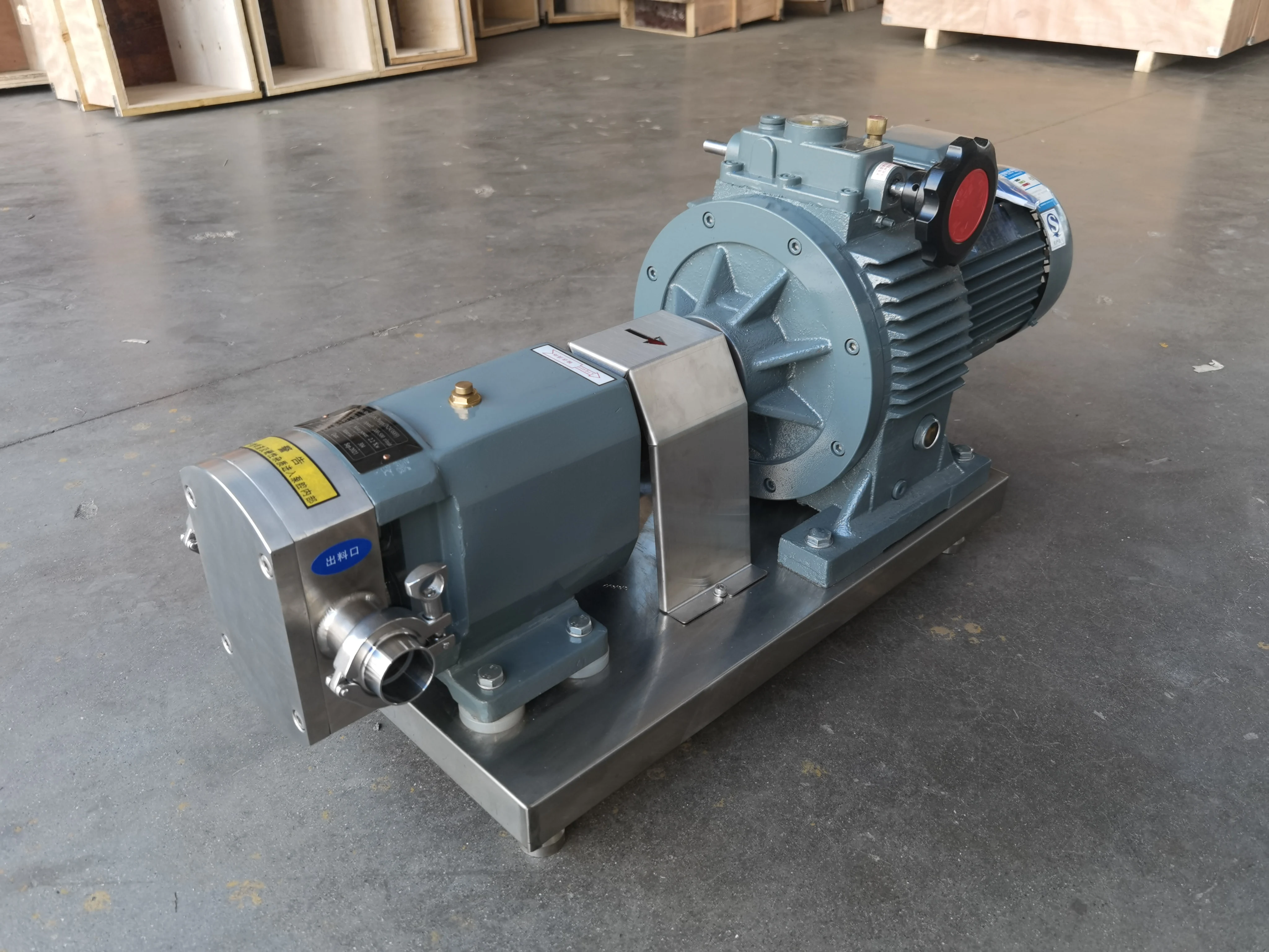 Hygienic Lobe Pump(Rotor Pump), Sanitary or Industrial SS304&316 stainless steel Pump with Low Price