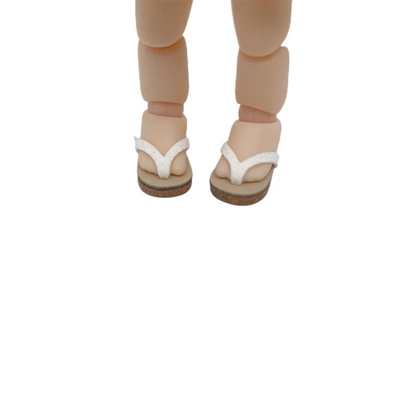 Wholesale and retail of doll accessories, OB11 doll shoes, flip-flops for dolls
