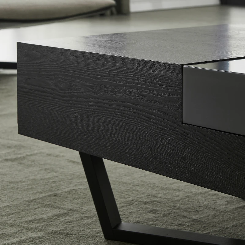 Living Room Furniture Set Luxury Design Modern TV Stand Coffee Center Table Wooden Cabinet