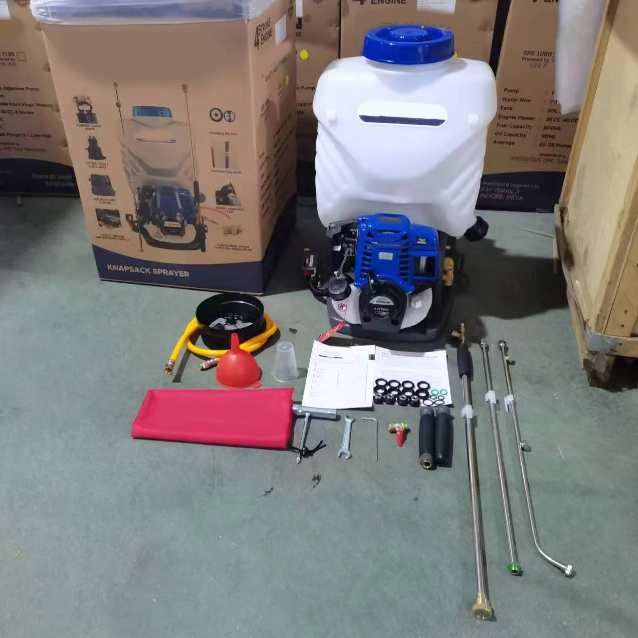 25L Agricultural Sprayer JX35 4-STROKE GASOLINE POWER SPRAYER with NYLON PUMP for JACTO