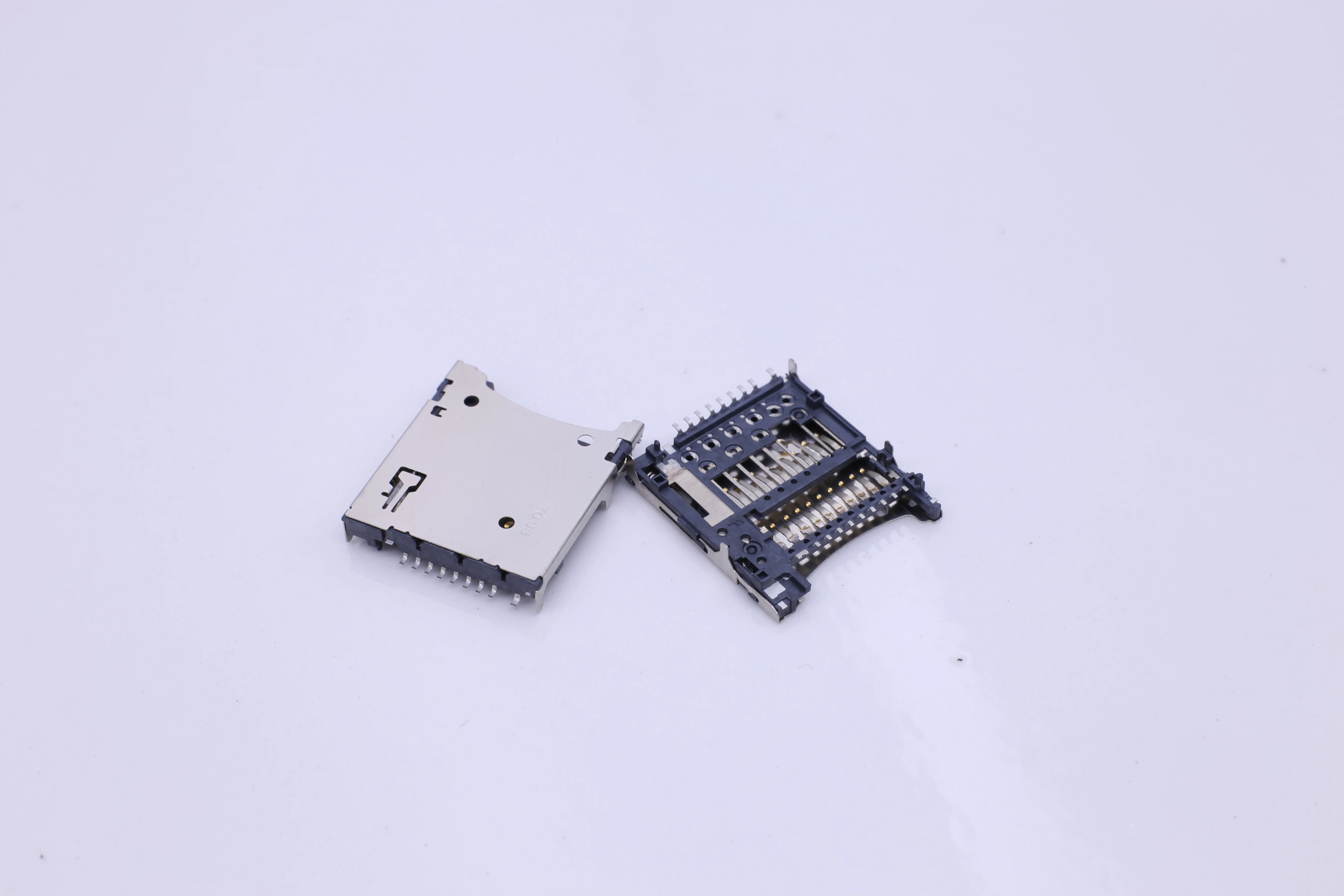 Micro sd car connector 4.0 Push-Push Type Connector TransFlash TF Micro SD Card Socket Adapter PCB Connector