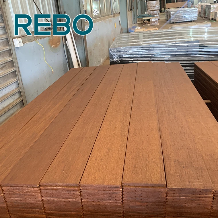 Высококачественная наружная бамбуковая облицовочная настенная панель