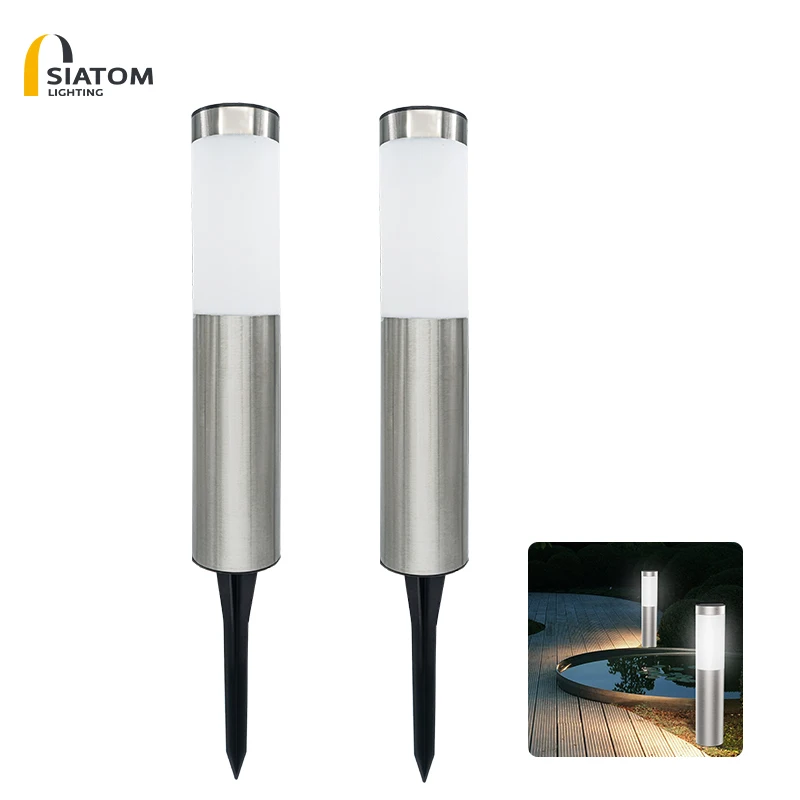 Newest 60X300MM Mini LED  Solar Garden Outdoor Landscape Lawn Ground Pathway Stake Light Lamp decor