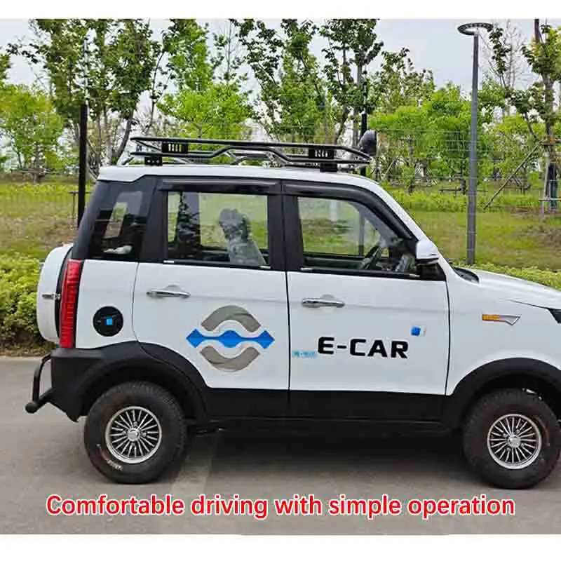 2024 hot sale electric car mini  oil and electricity low speed mini electric car family used mini electric car for old people