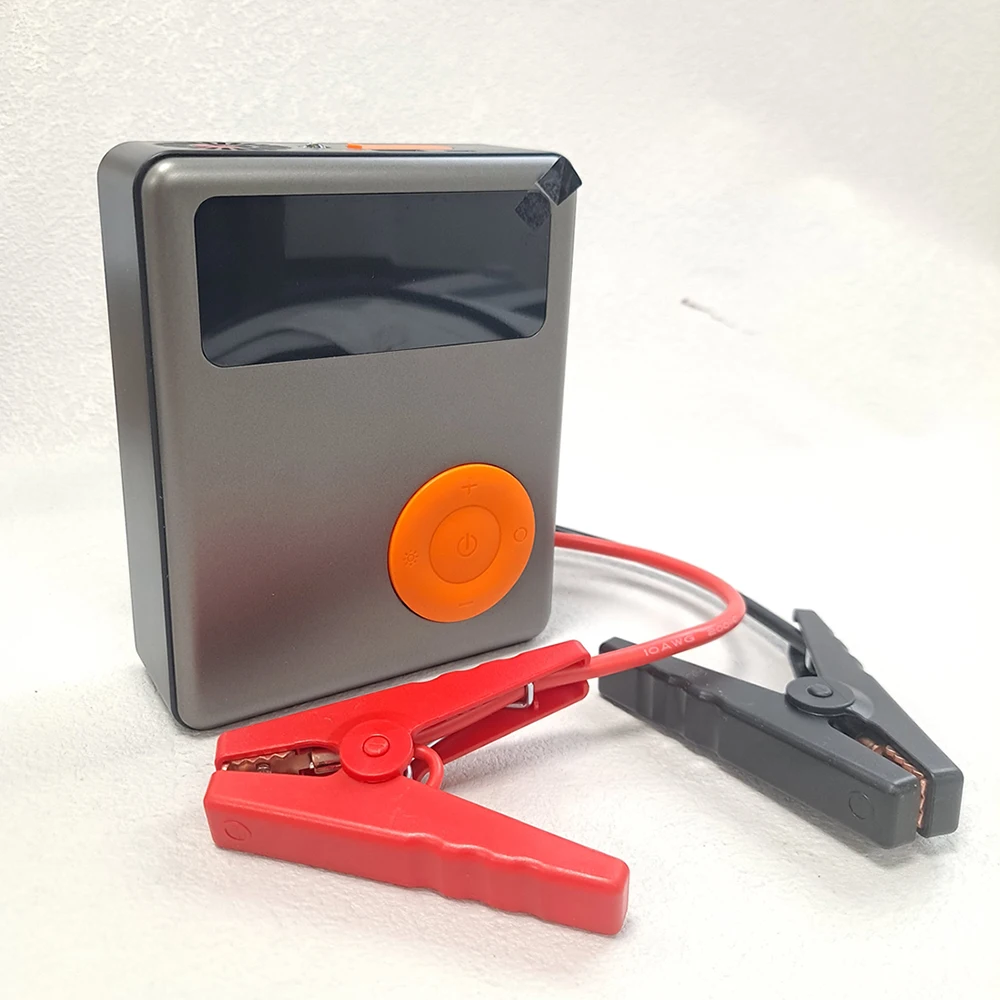 Portable 13000mAh/20000mAh Multi-Function Car Jump Starter 12V Powerbank with Tire Inflator Emergency Tool