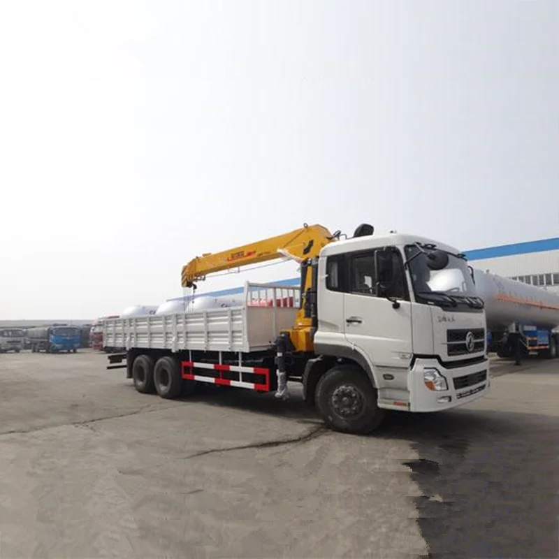 Hydraulic Arm Truck Mounted Crane Manipulator SQ12SK3Q Remote Monitoring System Truck Crane