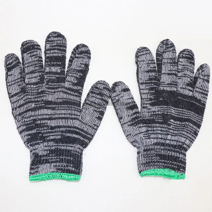 
Cheap Price Gray White Safety Gloves 7 Gauge 10 Gauge Safety Cotton Knitted Gloves Grey White Labour Working Protection Gloves  (62409041091)