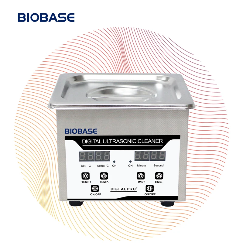 
 BIOBASE, Китай, лидер продаж, Ультразвуковой очиститель с отображением температуры в реальном времени, одночастотного типа  