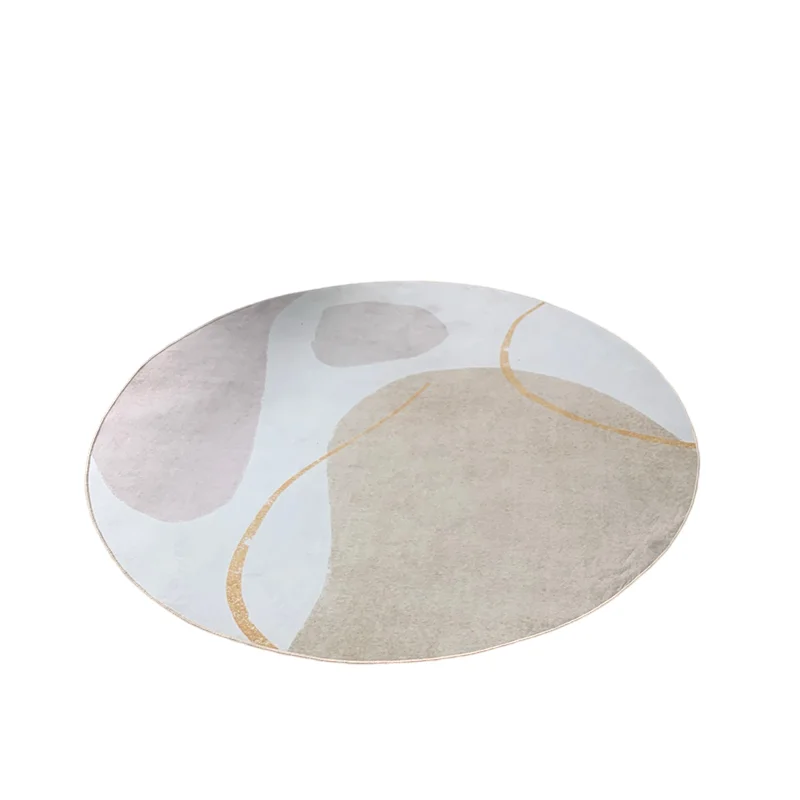 Home Decor Sofa Coffee Table Mat Round Rugs Bedside Mat Round Floor Carpet