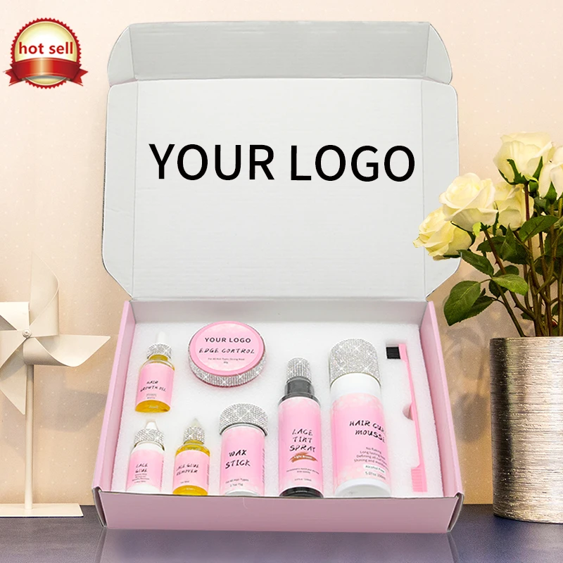 oem Best Selling Lace Tint Spray Strong Hold Lace Glue Wig Adhesive Lace Adhesive Waterproof  Private Label