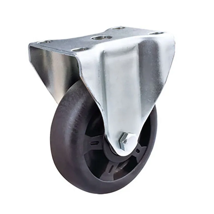 4 дюймов черный двойной шарикоподшипник 250 градусов высокая температура колесики