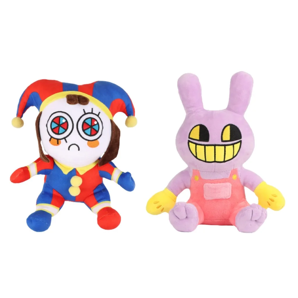 HWA New The Amazing Digital Circus Plush Toy Joker Pomni Jax Digital Circus Stuffed Toys