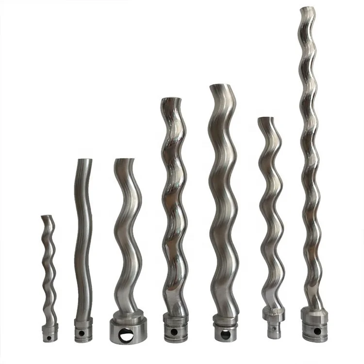 NETZSCH Progressive Caivty Screw Pump Part NBR/EPDM/FKM Rubber Stator and Rotor for Industrial Sewage and Lime Slurry Mortar