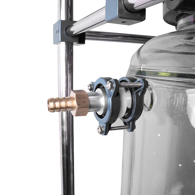 Laboao 100L Chemical Jacketed Glass Reactor with Double Layer Filter