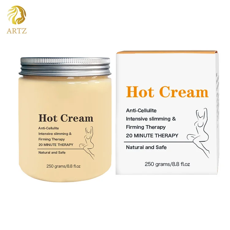 ARTZ Custom Private Label Slimming Gel Organic Fat Burning Burner Anti Cellulite Weight Loss Body Hot Slimming Cream