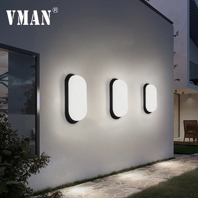 Wholesale Minimalist SMD 18w IP54 Waterproof Indoor Outdoor Hotel Corridor Bulkhead Modern LED Wall Lamp