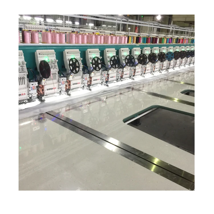 
 Промышленная высокопроизводительная компьютеризированная вышивальная машина 1500 об/мин  