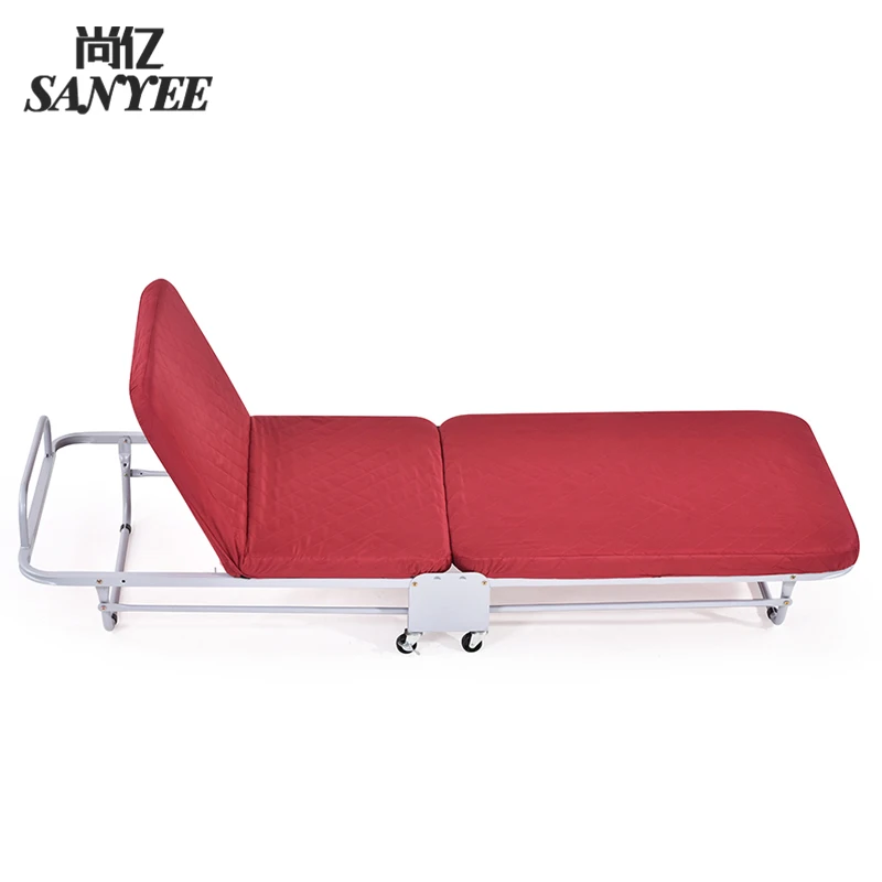 
Wholesale Hotel Home China Factory Single Folding Bed with foam mattress SY-2107 