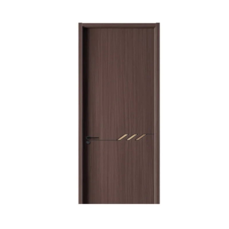 High Quality Modern French Style Design Waterproof Outdoor Single Melamine Laminated Heat Press PVC Wood Kitchen Doors